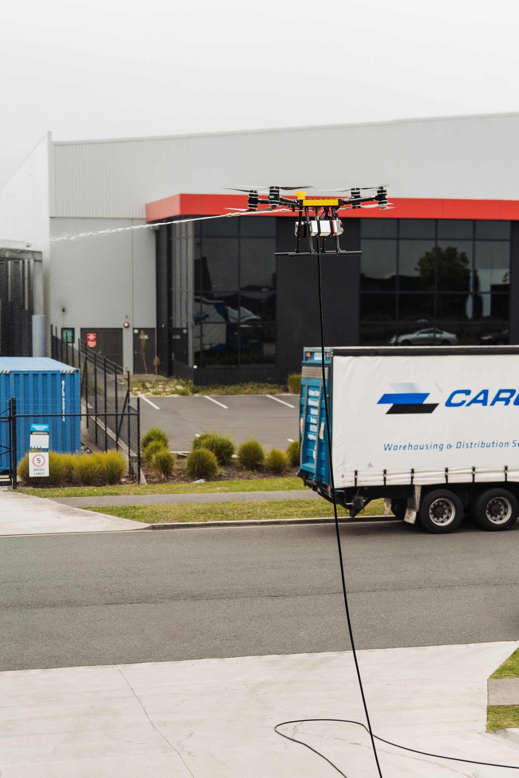 Commercial Drone Window Cleaning Solutions with WashDrones.